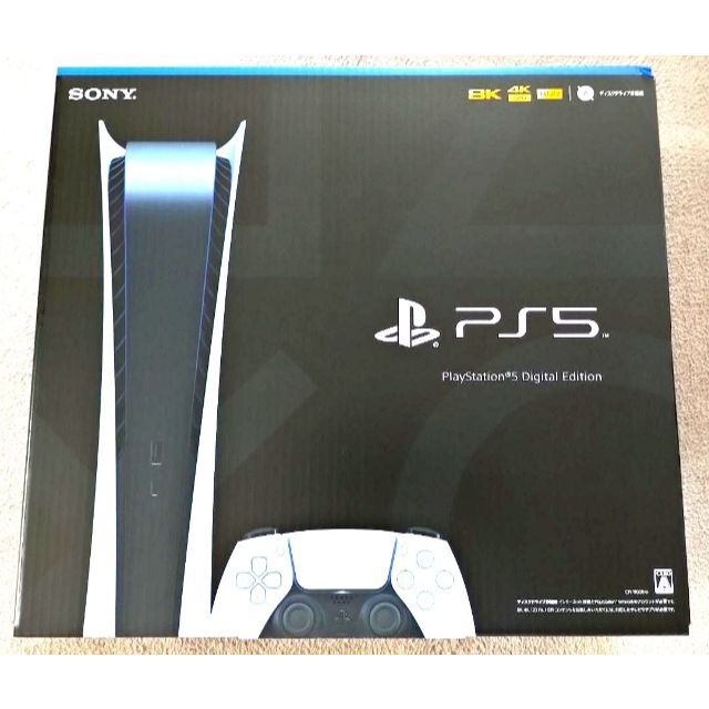 SONY(ソニー)のPlayStation 5 DigitalEdition（CFI-1200B01 エンタメ/ホビーのゲームソフト/ゲーム機本体(家庭用ゲーム機本体)の商品写真