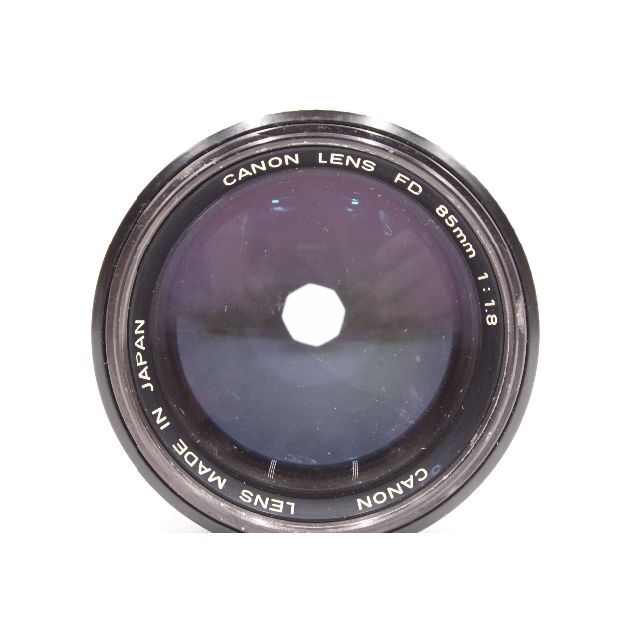 Canon New FD 85mm F1.8 レンズフィルター他付き