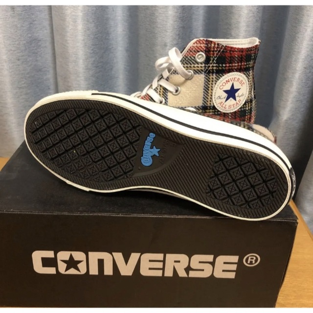 ALL STAR（CONVERSE）(オールスター)の新品コンバースオールスター　ツィードチェック　ハイカットスニーカー レディースの靴/シューズ(スニーカー)の商品写真