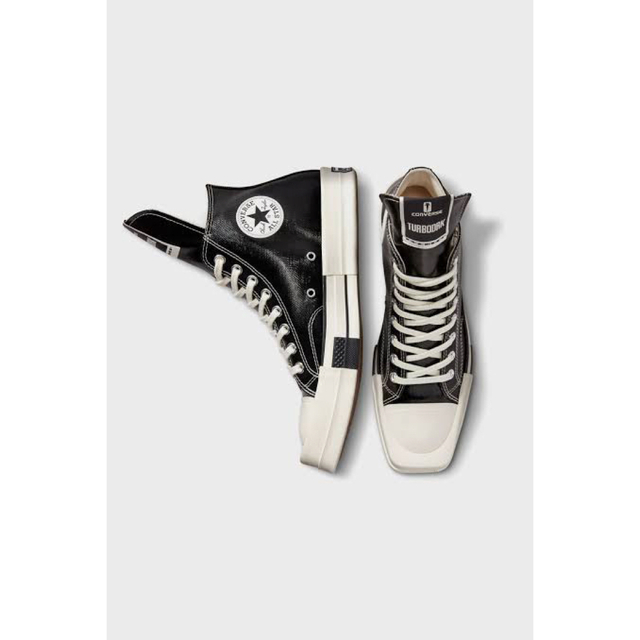 Rick Owens(リックオウエンス)の【新品未使用】CONVERSE X DRKSHDW TURBODRK HI メンズの靴/シューズ(スニーカー)の商品写真