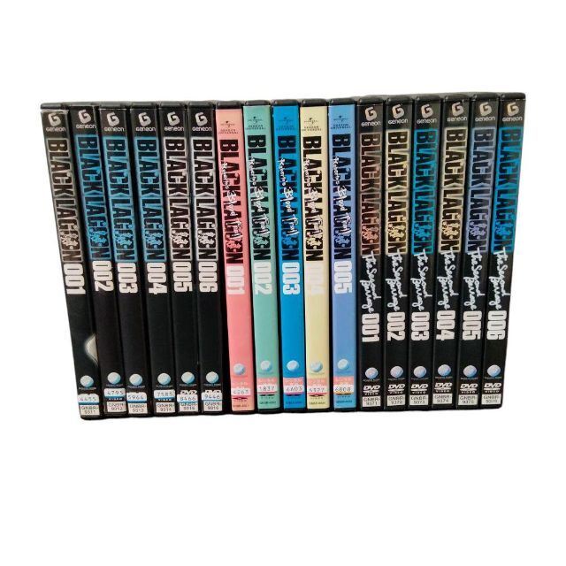 BLACK LAGOON ブラックラグーン 1期 2期 OVA 全17巻セット DVD ...