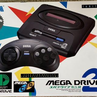 セガ(SEGA)のamazon限定メガドライブ2ミニ 使用2回のほぼ未使用品(家庭用ゲーム機本体)