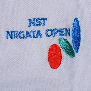 ポロシャツ LL ２枚セット NST NIIGATA OPEN ゴルフ 新品(ポロシャツ)