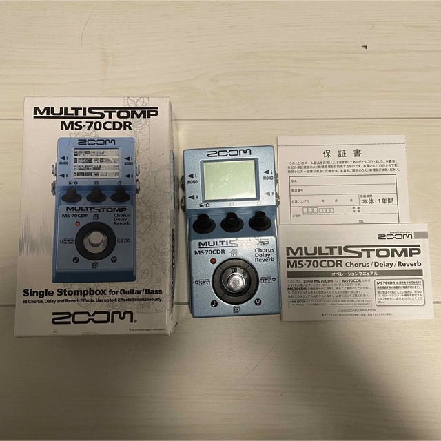 Zoom(ズーム)のZOOM MS-70CDR 楽器のギター(エフェクター)の商品写真