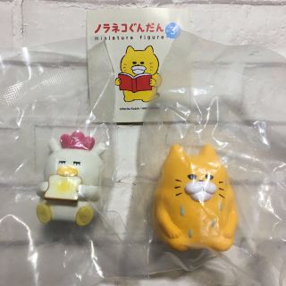 ケンエレファント(Kenelephant)のノラネコぐんだん ガチャ ミニチュア 3 マーミーちゃん はんせい 2点セット(キャラクターグッズ)