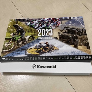 Kawasaki 川崎重工 卓上カレンダー  2023 新品(カレンダー)