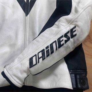 DANESE - 定価7万☆DAINESE ダイネーゼ レザージャケット ホワイト/50