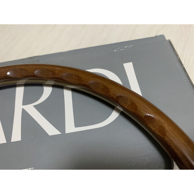 メール便対応! 【NARDI Classic】36.5Φ ウッドステアリング 即決大