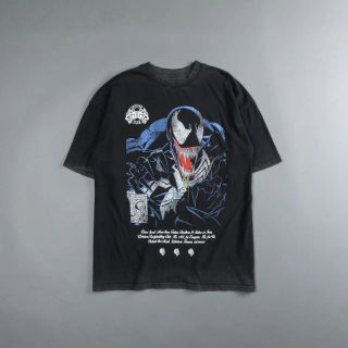 マーベル(MARVEL)のDarc Sport VENOM OVERSIZED TEE CHARCOAL(Tシャツ/カットソー(半袖/袖なし))