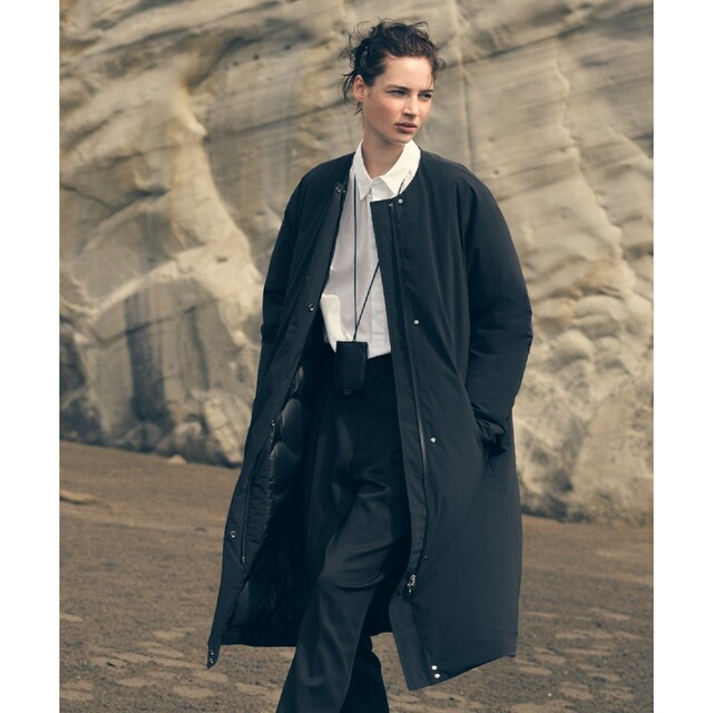 激安価格 水沢ダウン ロングカーディガン LONG CARDIGAN 新品未使用