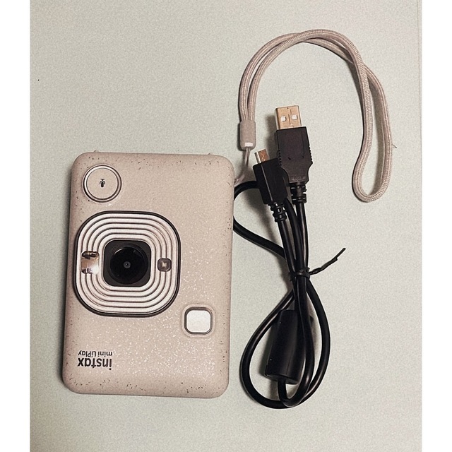 FUJI FILM instax mini LIPLAY STONE WHITE