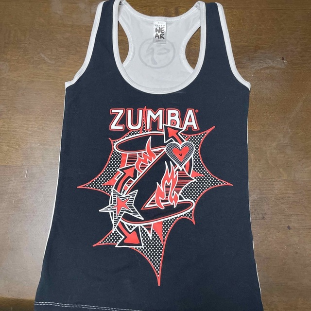 Zumba(ズンバ)のZUMBAタンクトップXS スポーツ/アウトドアのスポーツ/アウトドア その他(ダンス/バレエ)の商品写真