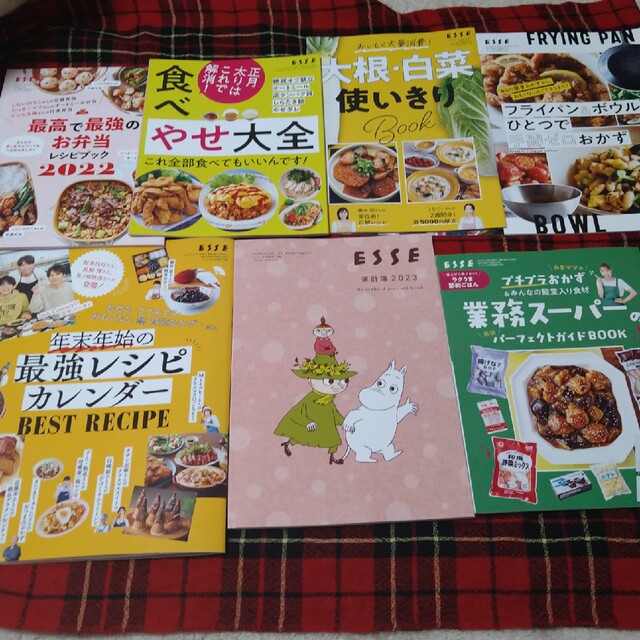 MOOMIN(ムーミン)のESSE 2023 家計簿 セット エンタメ/ホビーの雑誌(料理/グルメ)の商品写真