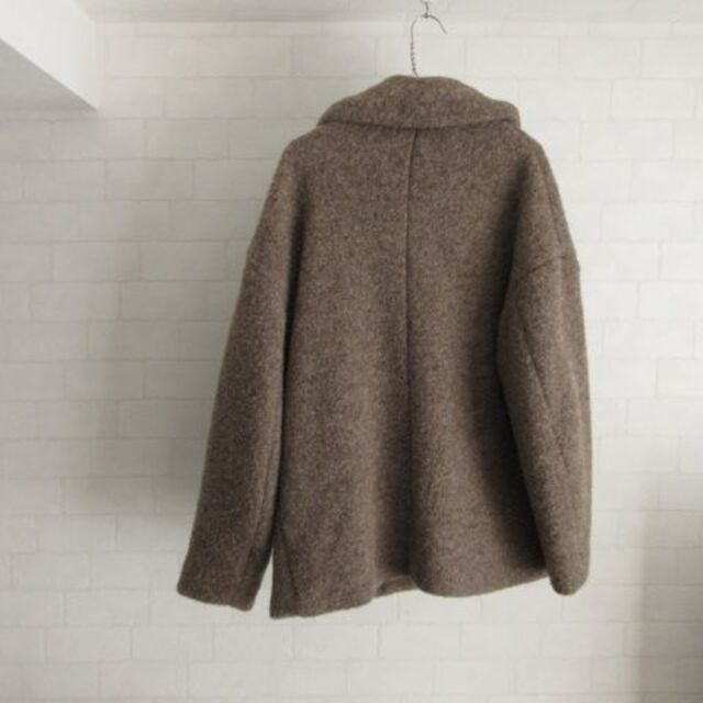 Blanc YM / Wool Pile Knit JKT