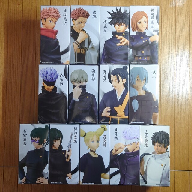 値下げ】呪術廻戦 フィギュア13体セットの通販 by Mar's shop|ラクマ