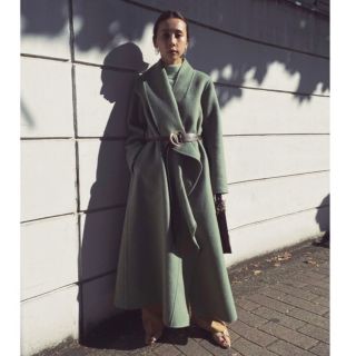 アメリヴィンテージ(Ameri VINTAGE)のAMERI  UNDRESSED FRILL COLLAR COAT(ロングコート)