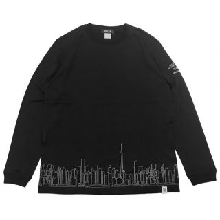 デルタ(DELTA)のDELTA☆EMB SKYLINE L/S T-SHIRT "BLACK(Tシャツ/カットソー(七分/長袖))