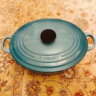 ルクルーゼ(LE CREUSET)のLe creuse カリビアンブルー (鍋/フライパン)