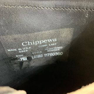 ☆Chippewa  モックエンジニアブーツ　US7B (22L23)