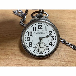 SEIKOSHA RAILWAY WATCH 懐中時計(腕時計(アナログ))