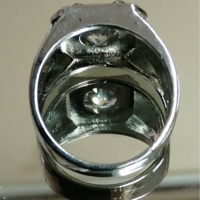 【SALE】リング メンズ シルバー アクセサリー 銀色 おしゃれ 指輪 20号 メンズのアクセサリー(リング(指輪))の商品写真
