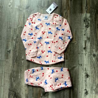 プチバトー(PETIT BATEAU)の新品　3ans プチバトー❤️猫ちゃんパジャマ(パジャマ)