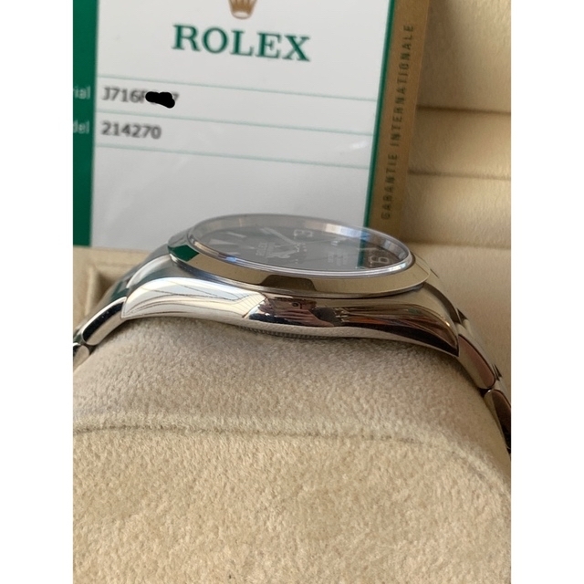 ららくるみ様専用　ロレックス　エクスプローラー１　214270後期 メンズの時計(腕時計(アナログ))の商品写真