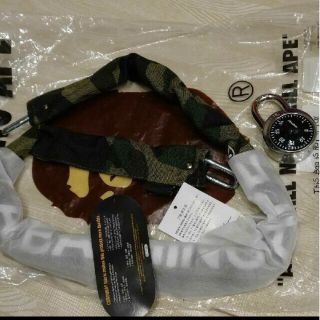 A BATHING APE - A BATHING APE 1ST CAMO CHAIN LOCKの通販 by ape's