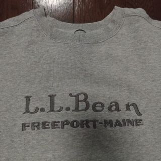 エルエルビーン(L.L.Bean)のL.L.Bean　スウェット　100周年　グレー　古着(スウェット)