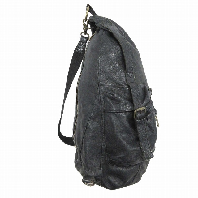 And A(アンドエー)のand A 2way レザー ワンショルダー リュックサック バッグ 鞄♪12 メンズのバッグ(バッグパック/リュック)の商品写真