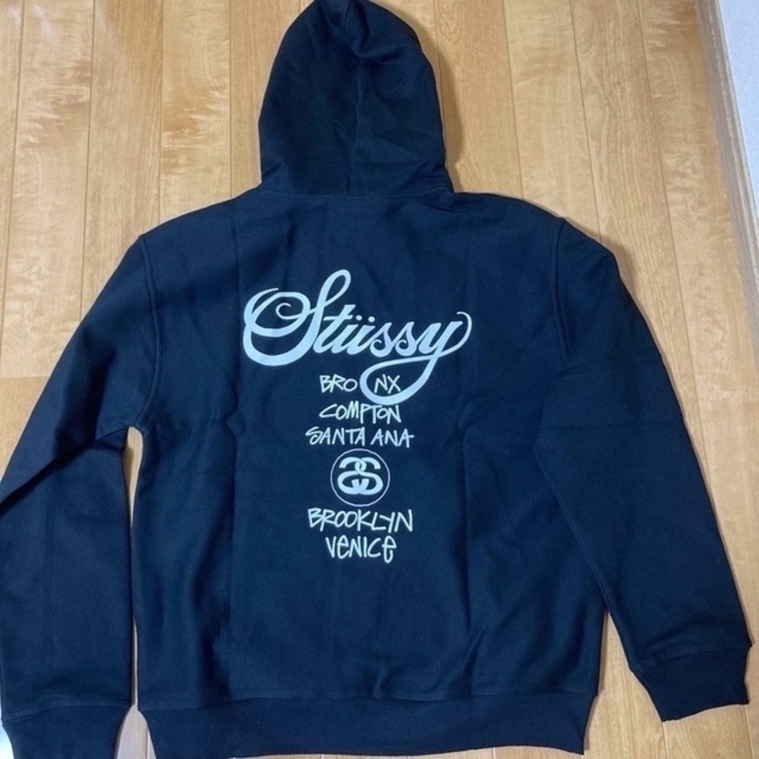 STUSSY - ステューシー パーカー ワールドツアー プルオーバーパーカーの