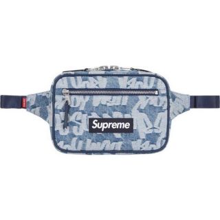 シュプリーム(Supreme)のSupreme Fat Tip Jacquard Denim Waist Bag(ウエストポーチ)