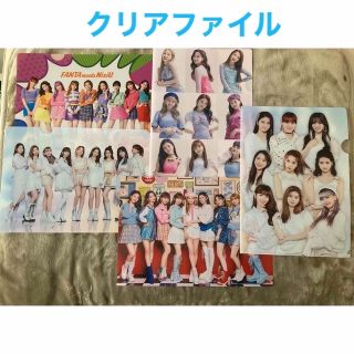 Niziu クリアファイル5枚　シール6枚セット(アイドルグッズ)