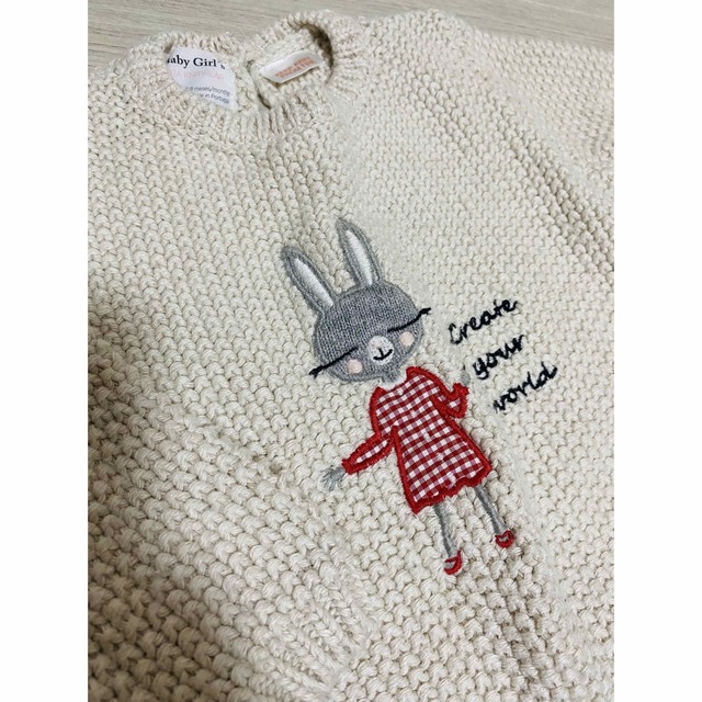 ZARA KIDS(ザラキッズ)のZARA ベビーニット キッズ/ベビー/マタニティのベビー服(~85cm)(ニット/セーター)の商品写真