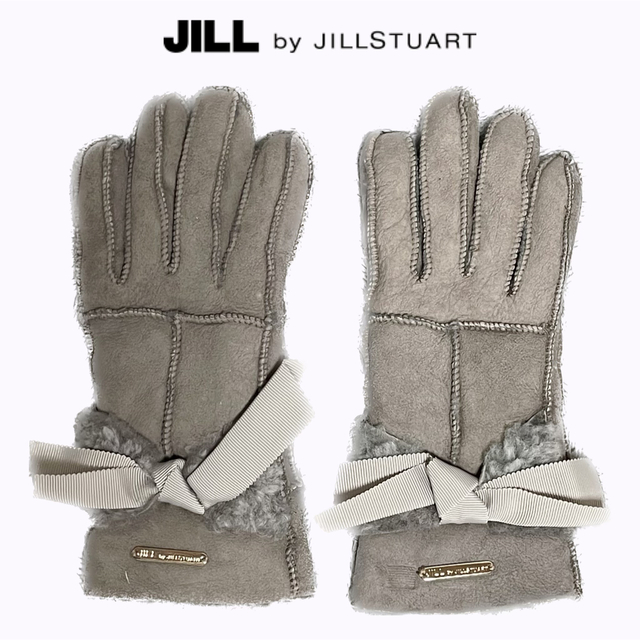 JILL by JILLSTUART(ジルバイジルスチュアート)のJILL by JILLSTUART ムートングローブ 手袋 レディースのファッション小物(手袋)の商品写真