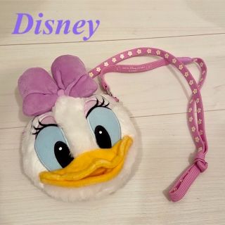 ディズニー(Disney)のデイジーダック　ポーチ💜💕(キャラクターグッズ)