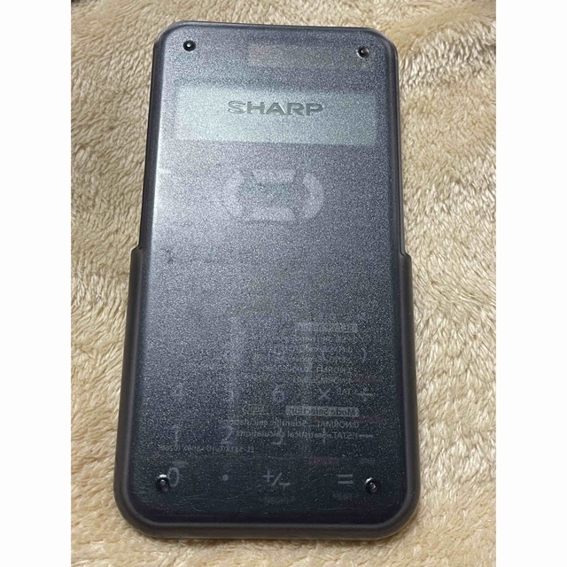 SHARP 関数電卓EL-531XG インテリア/住まい/日用品のオフィス用品(オフィス用品一般)の商品写真