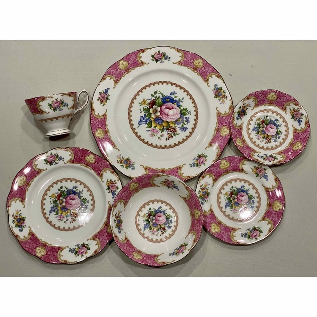 Royal Doulton ロイヤルドルトン 6点セット