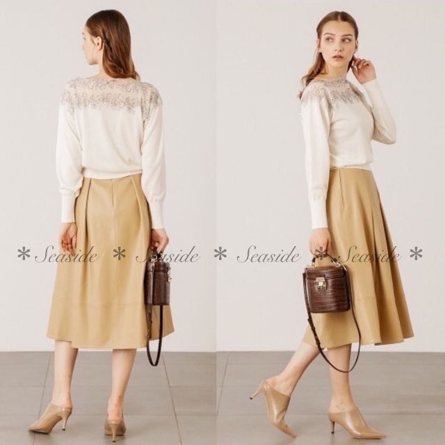 CELFORD - 美品♡セルフォード レースニット 完売品 STORY アナイ