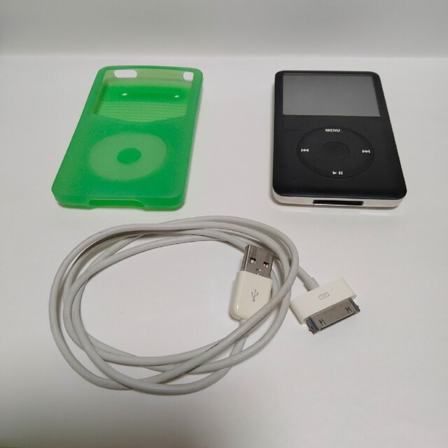 iPod(アイポッド)のiPod　classic　80GB　ブラック スマホ/家電/カメラのオーディオ機器(ポータブルプレーヤー)の商品写真