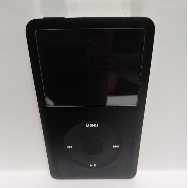 iPod(アイポッド)のiPod　classic　80GB　ブラック スマホ/家電/カメラのオーディオ機器(ポータブルプレーヤー)の商品写真