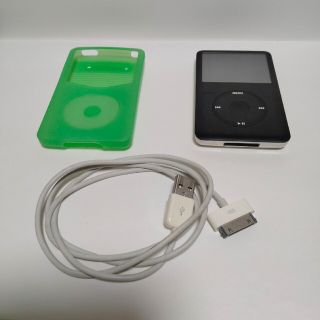 アイポッド(iPod)のiPod　classic　80GB　ブラック(ポータブルプレーヤー)