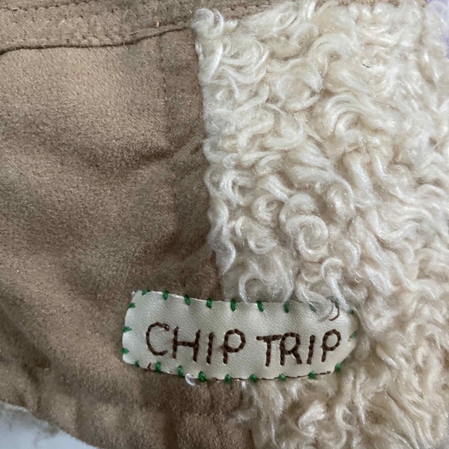 CHIP TRIP(チップトリップ)のCHIP TRIPもこもこベスト　90cm キッズ/ベビー/マタニティのキッズ服女の子用(90cm~)(ジャケット/上着)の商品写真