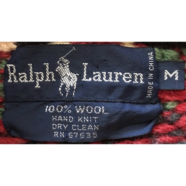 Ralph Lauren   最高のカラー配色&圧巻のネイティブ柄 's ラルフ