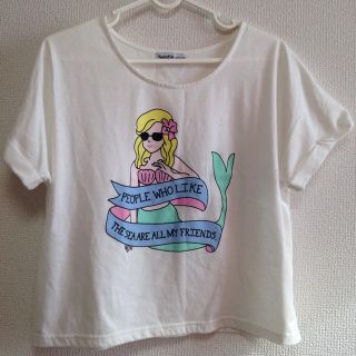 アナップ(ANAP)の美品☆sandie anapマーメイドTシャツ(Tシャツ(半袖/袖なし))