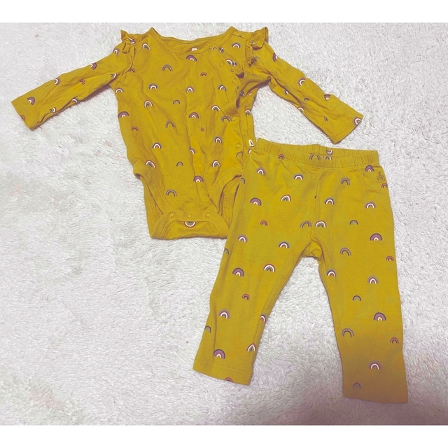 babyGAP(ベビーギャップ)のgap baby ロンパース　パンツセット キッズ/ベビー/マタニティのベビー服(~85cm)(ロンパース)の商品写真
