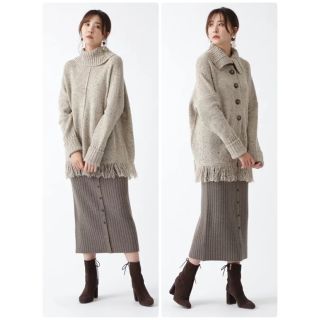 ジルスチュアート(JILLSTUART)のJILLSTUART 【2WAY】ナタリアケープニット(ニット/セーター)