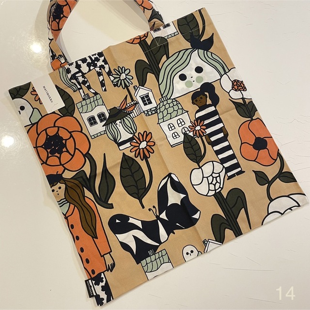 marimekko マリメッコ　完売　Marikyla ファブリックバッグ | フリマアプリ ラクマ