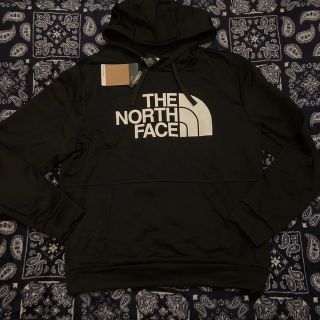 新品 THE NORTH FACE ノースフェイスパーカー L 裏フリース 黒白