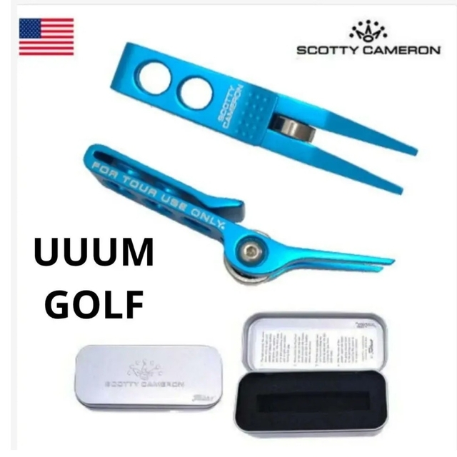 希少≪新品≫スコッティキャメロン グリーンフォーク UUUMGOLFオウンネーム